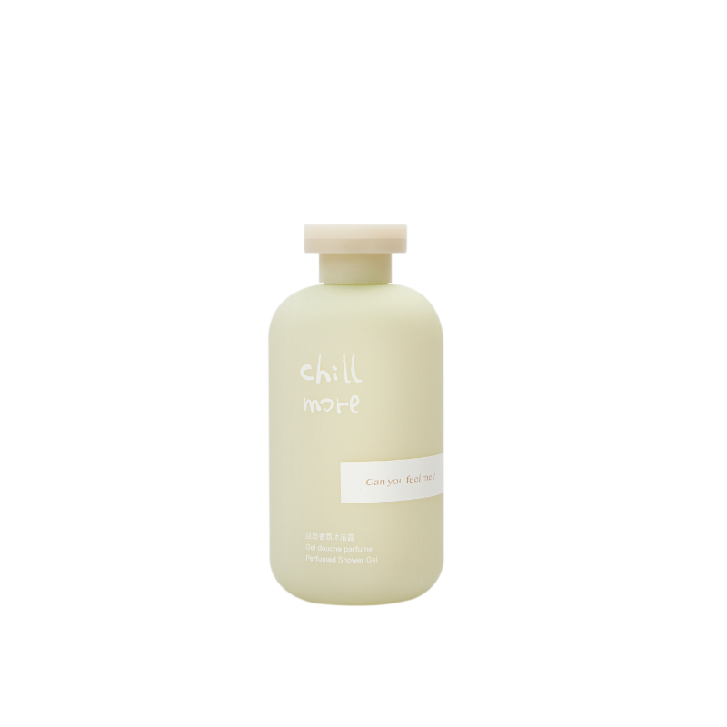 且悠（chillmore）香氛沐浴露留香全身后背温和清洁沐浴液春夏男女 300ml 1瓶（单位：瓶） 黄绿色 溪畔听风